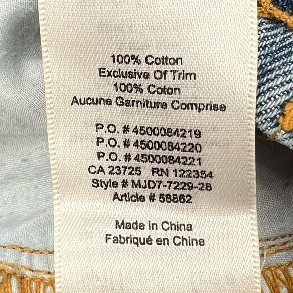 Wilfred Free Button Up Mini Jean Skirt Size 4 Women’s - Picture 5 of 6